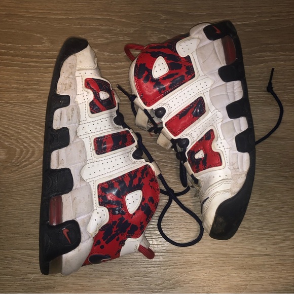 Nike air youth sneakers basketball shoes high tops size 4 - Picture 6 of 7